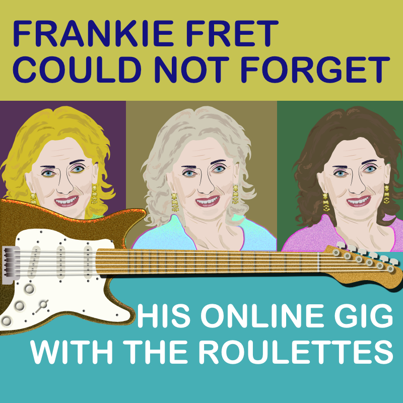 YouTube video of the composition Frankie Fret Could Not Forget His Online Gig With The Roulettes by Frans Absil