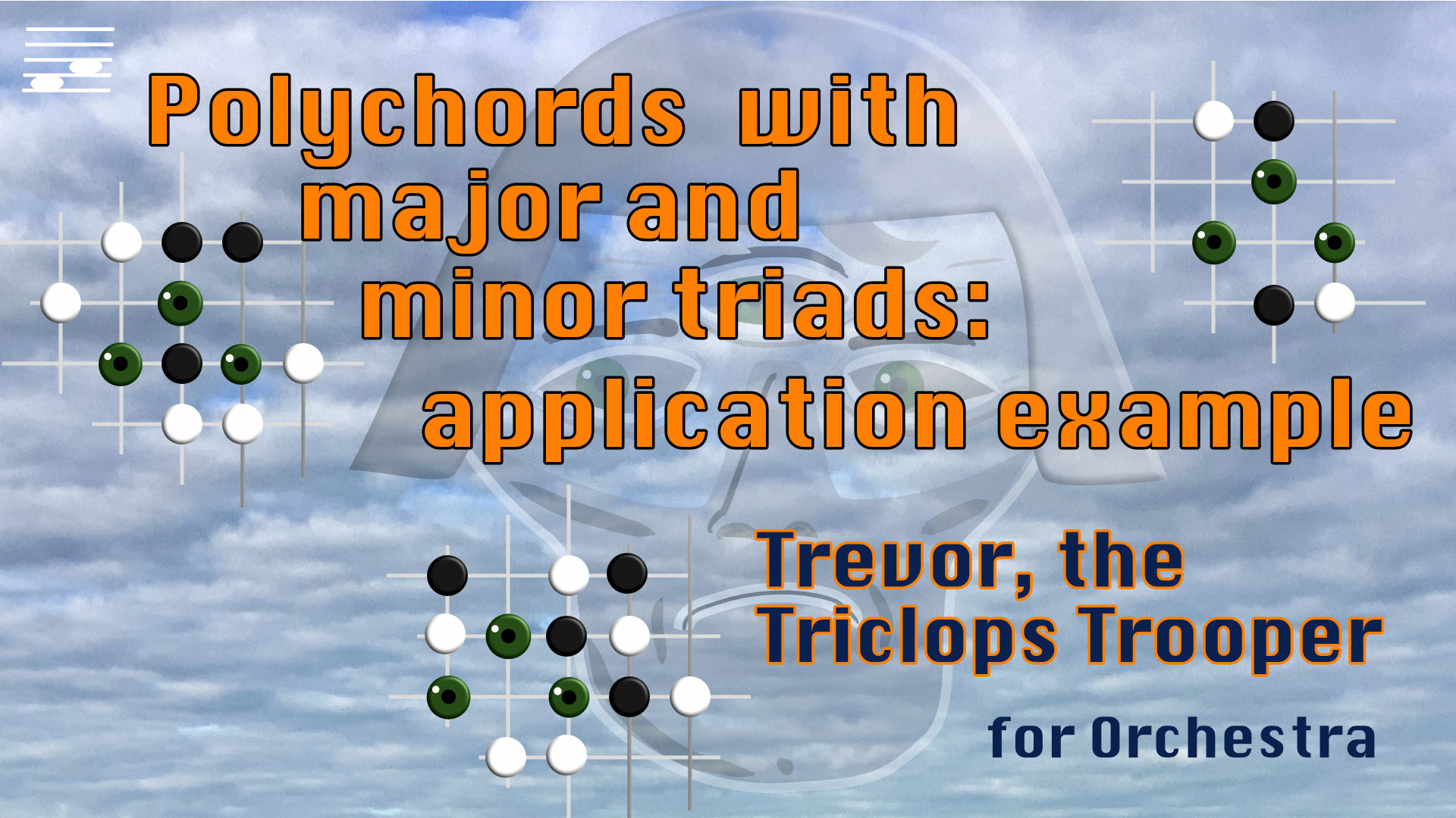 YouTube thumbnail for the Polychords with Major and Minor Triads: Application Example video tutorial video tutorial