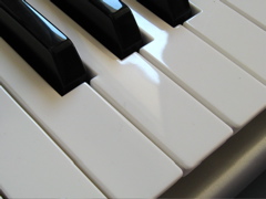 Detail of keyboard