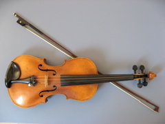 Violin and bow